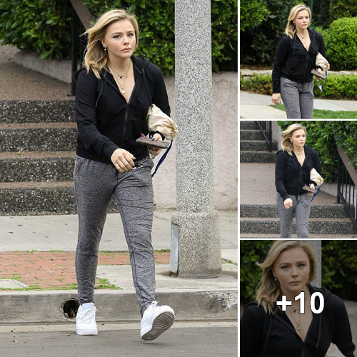 Stunning Style: Chloe Moretz Rocks Athleisure Chic During a Chill Day in LA
